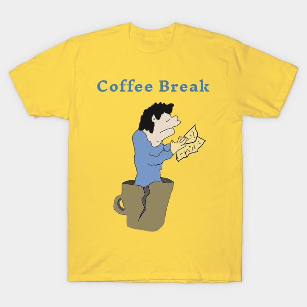 Coffee Break T-Shirt by abagold